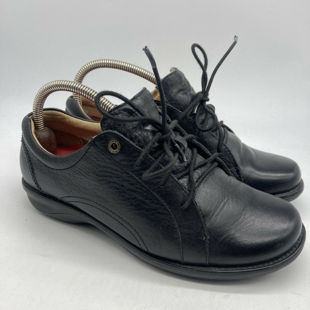 Red Wing Victoria Womens Slip Resistant Leather Oxford Shoes Black Size 8.5M